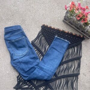 Agolde Frayed Hem Cropped Jeans Size 26